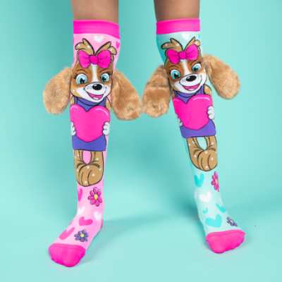 Madmia Puppy Love Socks size 6-99